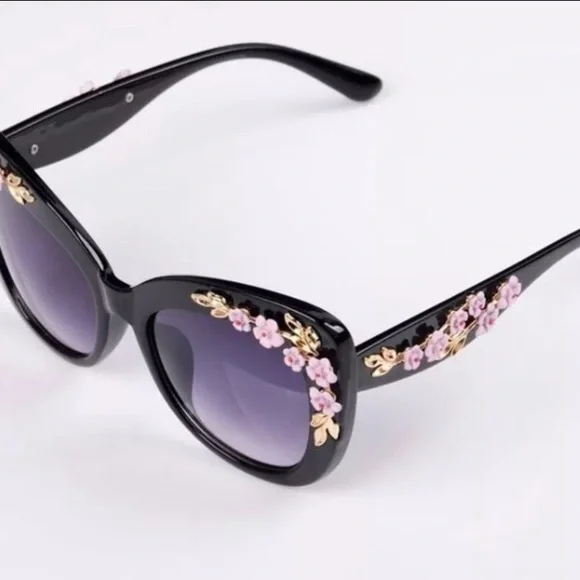 New! Oversized Cat Eye Sunglasses - Picture 6 of 10